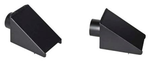 Foto Terminal pellet mod trapecio para descarga de  humos en fachada de